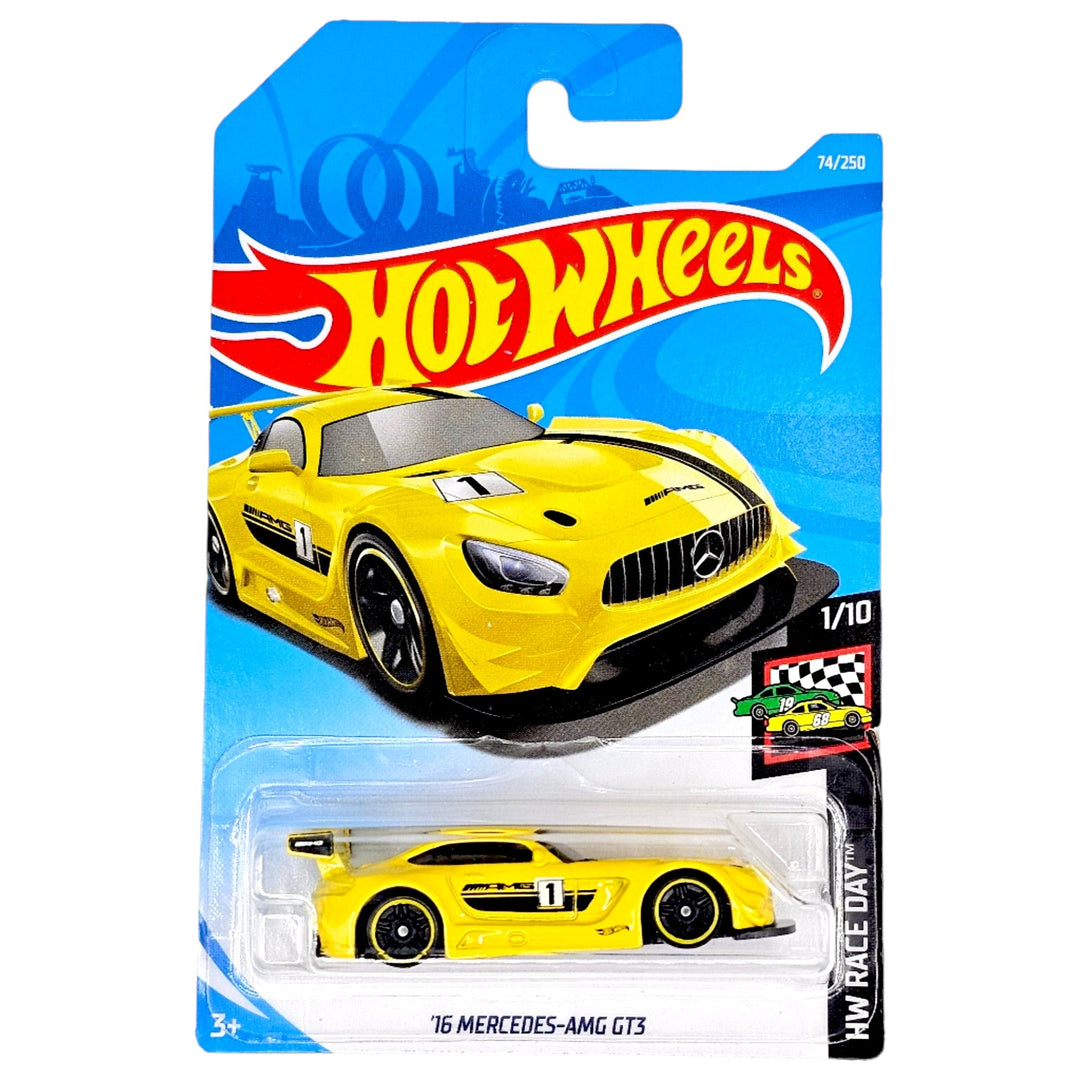 Hot Wheels - '16 Mercedes - AMG GT3 - 2019 - Top CollectiblesDiecastHot Wheels