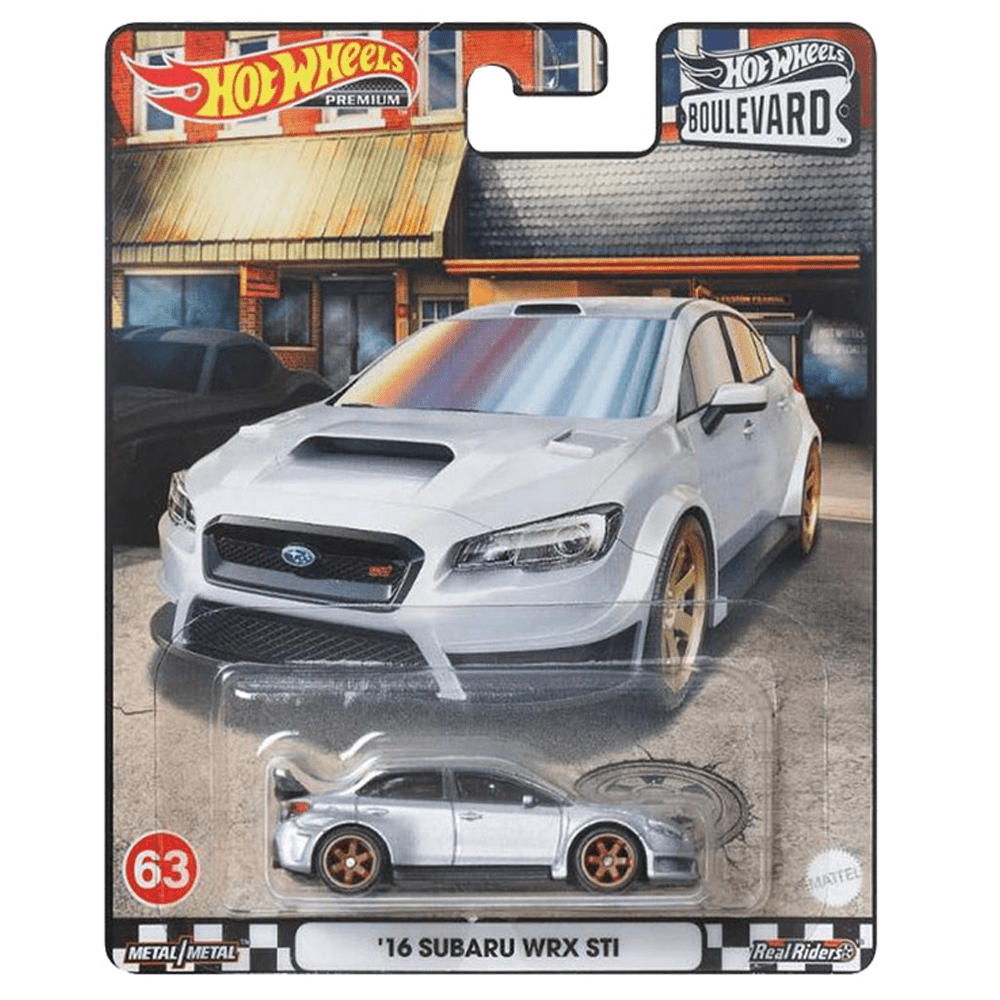 Hot Wheels - '16 Subaru WRX STI - 2022 Boulevard Series - Top CollectiblesDiecastHot Wheels