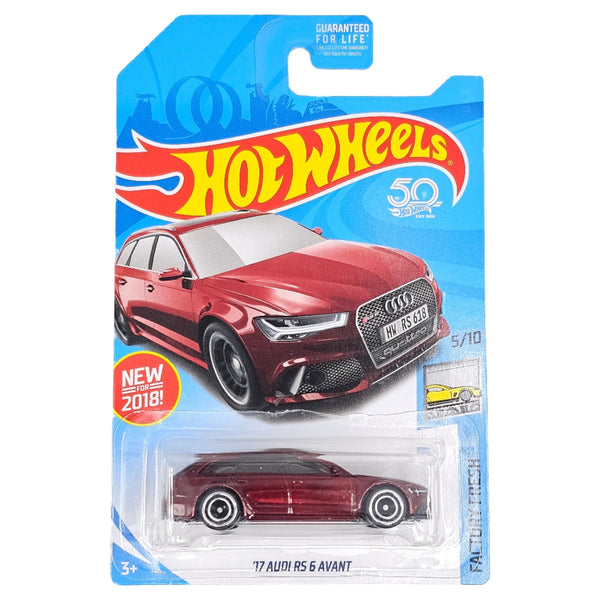 Hot Wheels - '17 Audi RS 6 Avant - 2018 *Super Treasure Hunt* - Top CollectiblesDiecastHot Wheels