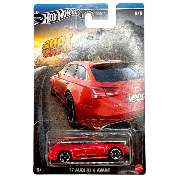 Hot Wheels - '17 Audi RS 6 Avant - 2024 Hot Wagons Series - Top CollectiblesDiecastHot Wheels