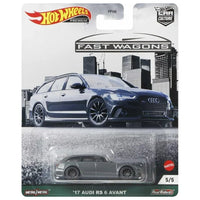 Hot Wheels - '17 Audi RS6 Avant - 2021 Fast Wagons Series - Top CollectiblesDiecastHot Wheels