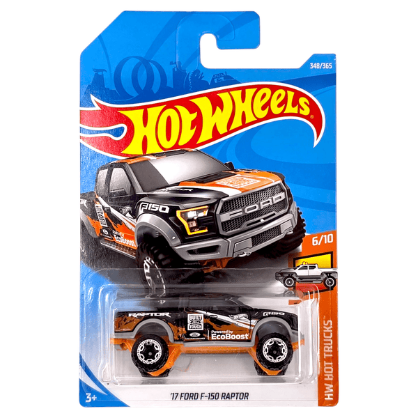 Hot Wheels - '17 Ford F - 150 Raptor - 2018 - Top CollectiblesDiecastHot Wheels