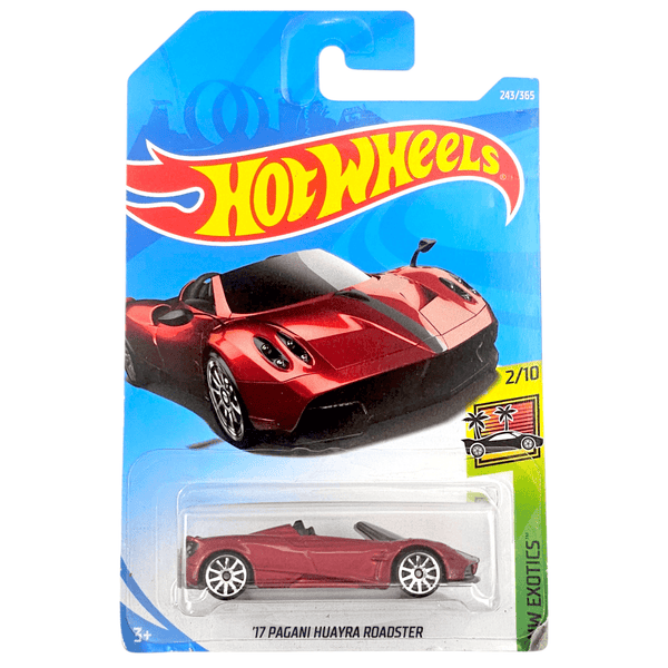 Hot Wheels - '17 Pagani Huayra Roadster - 2018 - Top CollectiblesDiecastHot Wheels