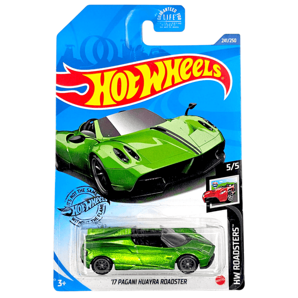 Hot Wheels - '17 Pagani Huayra Roadster - 2020 *Super Treasure Hunt* - Top CollectiblesDiecastHot Wheels