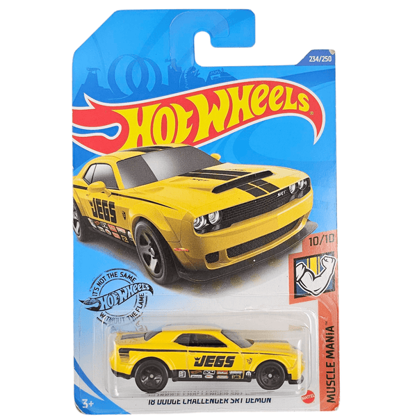 Hot Wheels - '18 Dodge Challenger SRT Demon - 2020 - Top CollectiblesDiecastHot Wheels