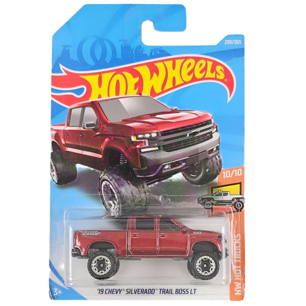Hot Wheels - '19 Chevy Silverado Trail Boss LT - 2018 - Top CollectiblesDiecastHot Wheels