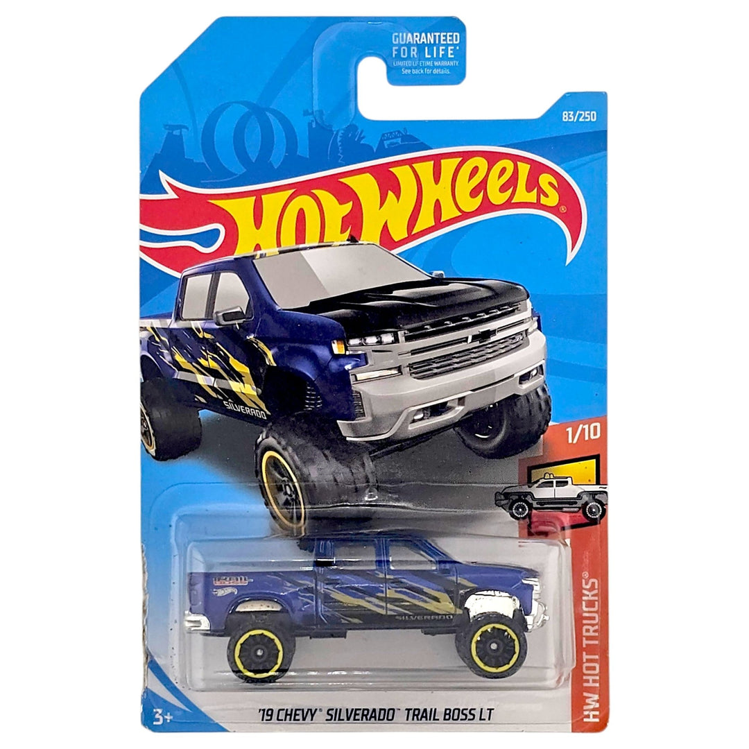 Hot Wheels - '19 Chevy Silverado Trail Boss LT - 2019 - Top CollectiblesDiecastHot Wheels
