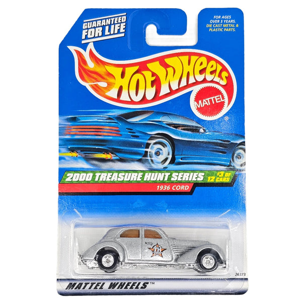 Hot Wheels - 1936 Cord - 2000 *Treasure Hunt - Wheels Variation* - Top CollectiblesDiecastHot Wheels