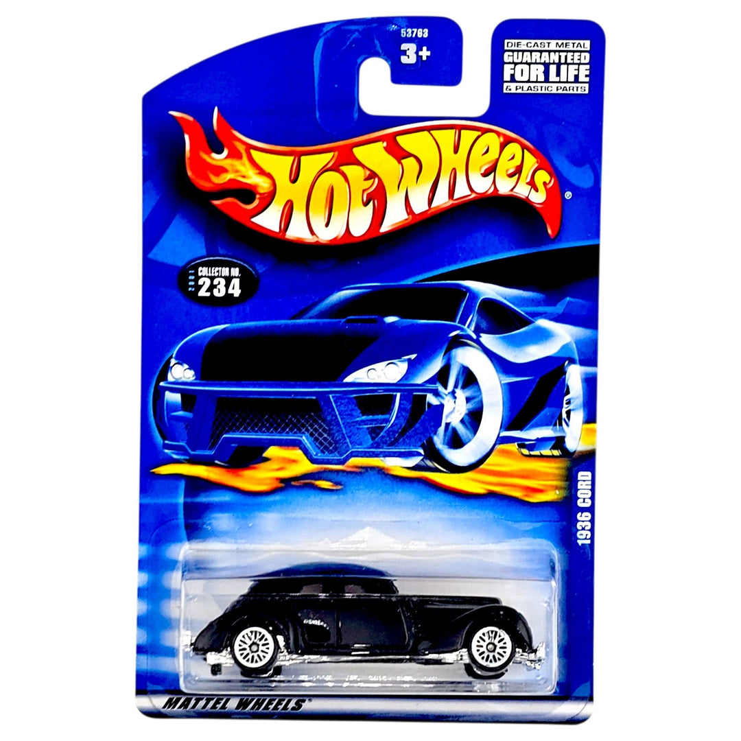 Hot Wheels - 1936 Cord - 2001 *Card Variation* - Top CollectiblesDiecastHot Wheels