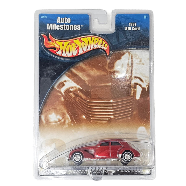 Hot Wheels - 1937 810 Cord - 2002 Auto Milestones Series - Top CollectiblesDiecastHot Wheels