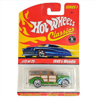 Hot Wheels - 1940's Woodie - 2005 Classics Series 1 - Top CollectiblesDiecastHot Wheels