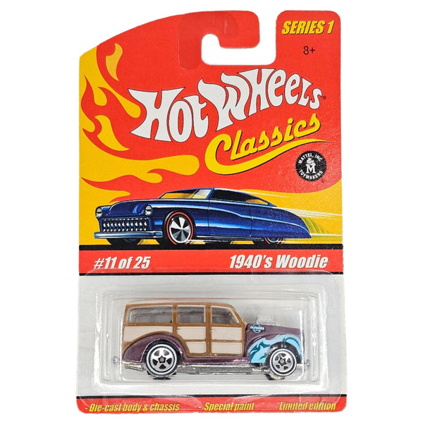 Hot Wheels - 1940's Woodie - 2005 Classics Series 1 - Top CollectiblesDiecastHot Wheels