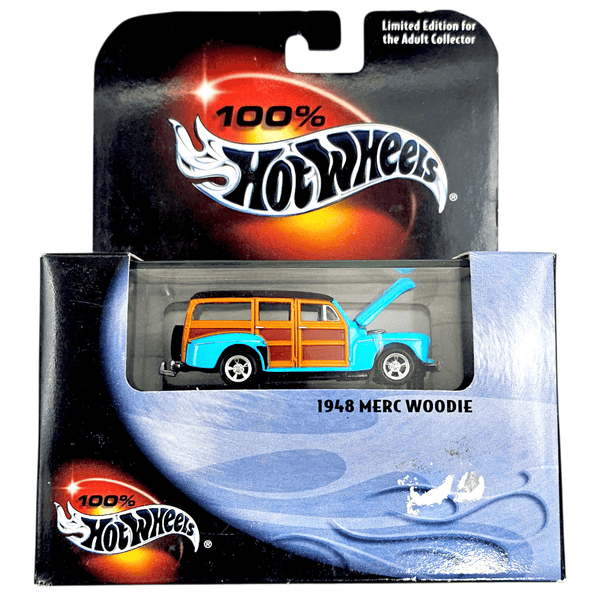 Hot Wheels - 1948 Merc Woodie - 2001 100% Hot Wheels Series - Top CollectiblesDiecastHot Wheels