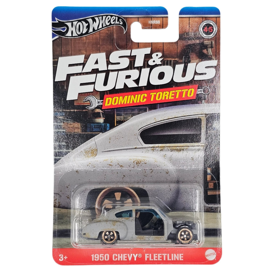 Hot Wheels - 1950 Chevy Fleetline - 2024 Dominic Toretto Fast & Furious Series - Top CollectiblesDiecastHot Wheels