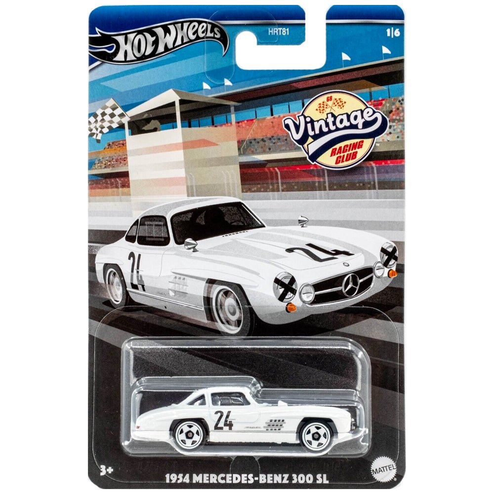 Hot Wheels - 1954 Mercedes - Benz 300 SL - 2024 Vintage Racing Club Series - Top CollectiblesDiecastHot Wheels