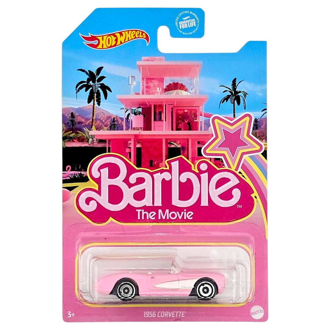 Hot Wheels - 1956 Corvette - 2023 Barbie Movie Promo - Top CollectiblesDiecastHot Wheels