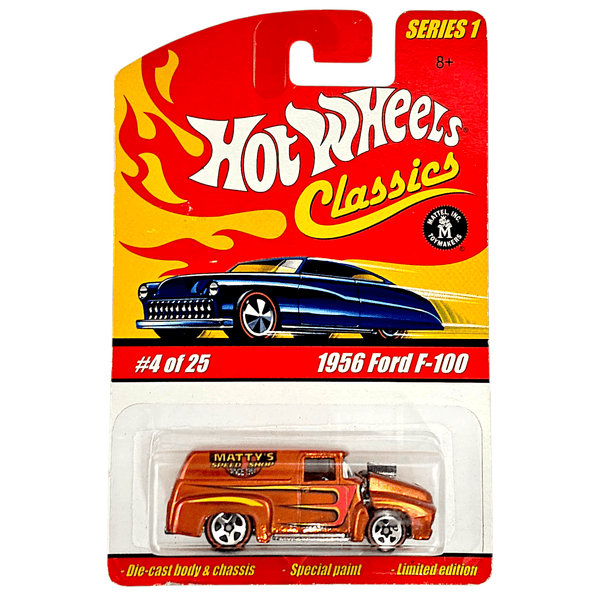 Hot Wheels - 1956 Ford F - 100 - 2005 Classics Series 1 - Top CollectiblesDiecastHot Wheels