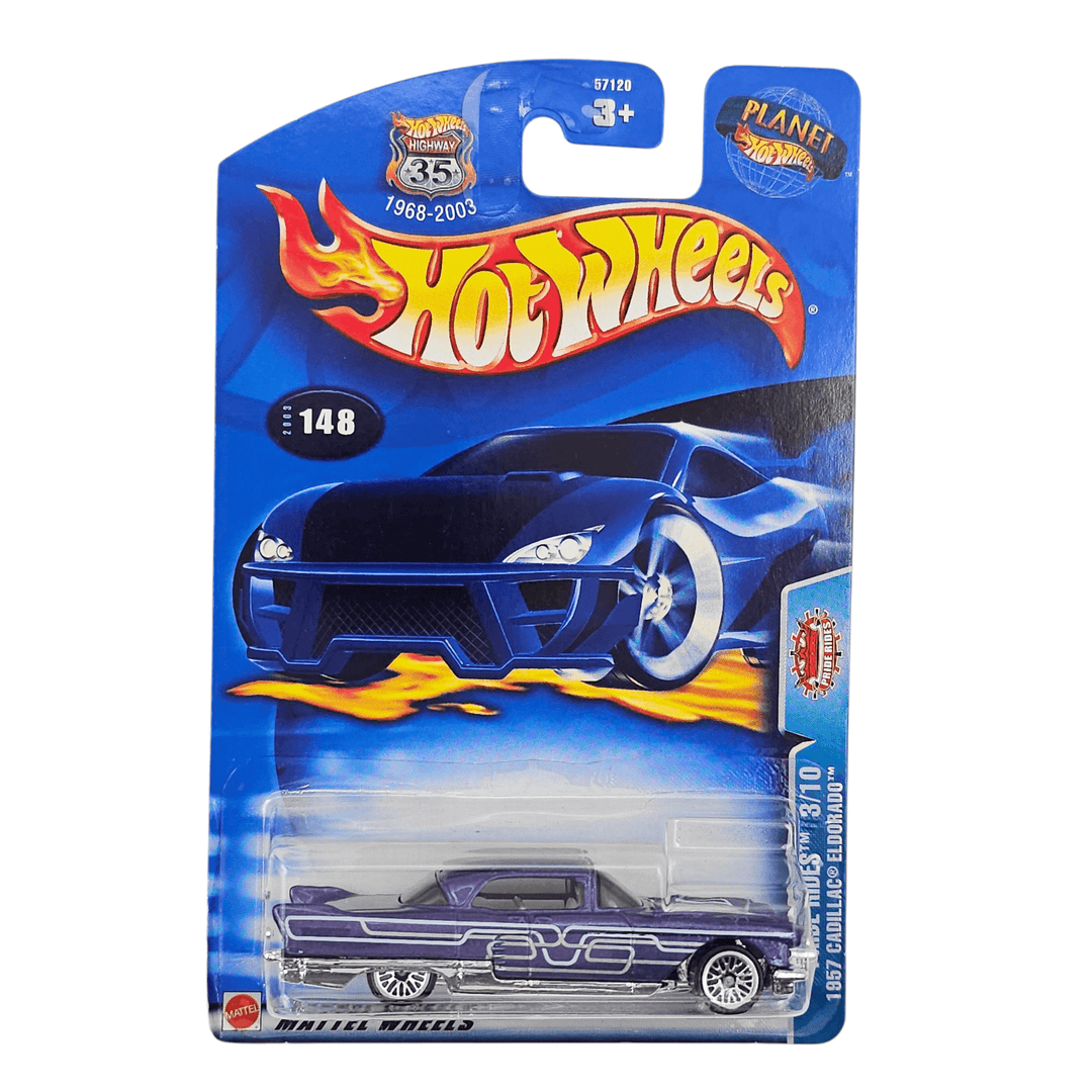 Hot Wheels - 1957 Cadillac Eldorado - 2003 - Top CollectiblesDiecastHot Wheels