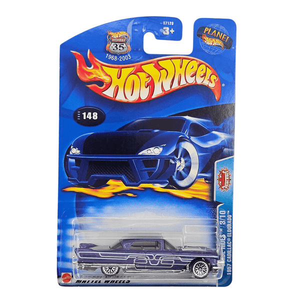 Hot Wheels - 1957 Cadillac Eldorado - 2003 - Top CollectiblesDiecastHot Wheels