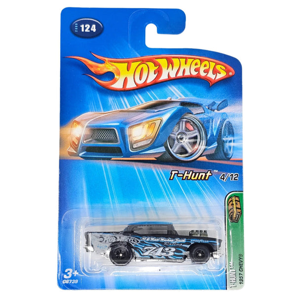 Hot Wheels - 1957 Chevy - 2005 *Treasure Hunt* - Wheels Variation - Top CollectiblesDiecastHot Wheels