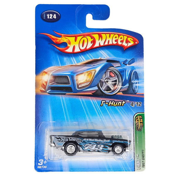 Hot Wheels - 1957 Chevy - 2005 *Treasure Hunt* - Wheels Variation - Top CollectiblesDiecastHot Wheels