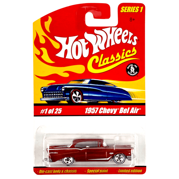Hot Wheels - 1957 Chevy Bel Air - 2005 Classics Series 1 - Top CollectiblesDiecastHot Wheels