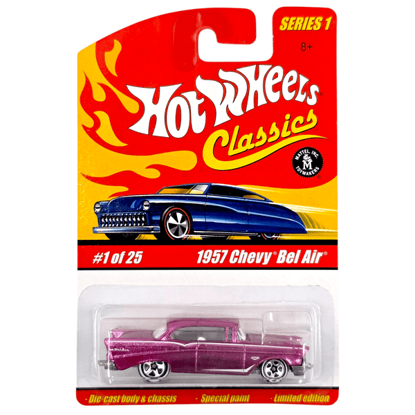 Hot Wheels - 1957 Chevy Bel Air - 2005 Classics Series 1 - Top CollectiblesDiecastHot Wheels