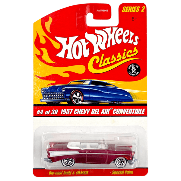 Hot Wheels - 1957 Chevy Bel Air Convertible - 2006 Classics Series 2 - Top CollectiblesDiecastHot Wheels