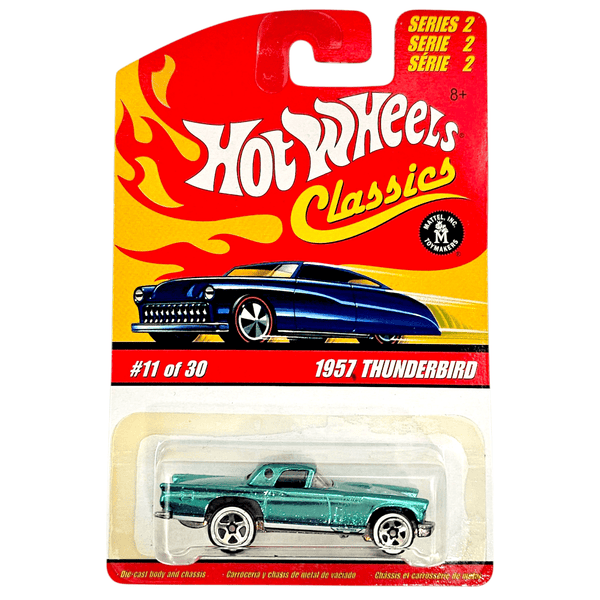Hot Wheels - 1957 Thunderbird - 2006 Classics Series 2 - Top CollectiblesDiecastHot Wheels