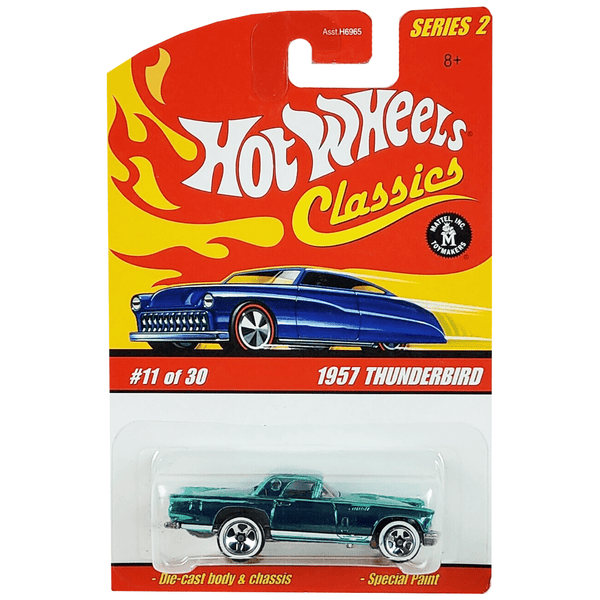 Hot Wheels - 1957 Thunderbird - 2006 Classics Series 2 - Top CollectiblesDiecastHot Wheels