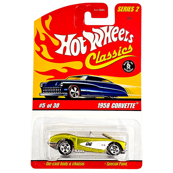 Hot Wheels - 1958 Corvette - 2006 Classics Series 2 - Top CollectiblesDiecastHot Wheels