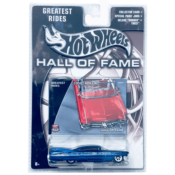 Hot Wheels - 1959 Cadillac - 2003 Hall of Fame Series - Top CollectiblesDiecastHot Wheels
