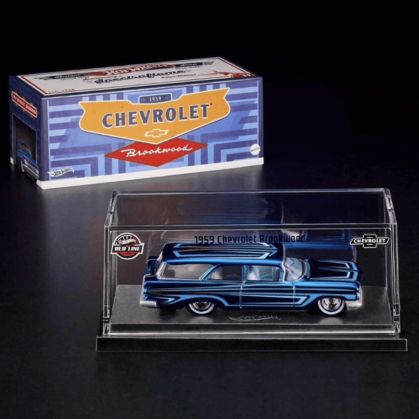 Hot Wheels - 1959 Chevrolet Brookwood - 2025 *Red Line Club Exclusive* - Top CollectiblesDiecastHot Wheels