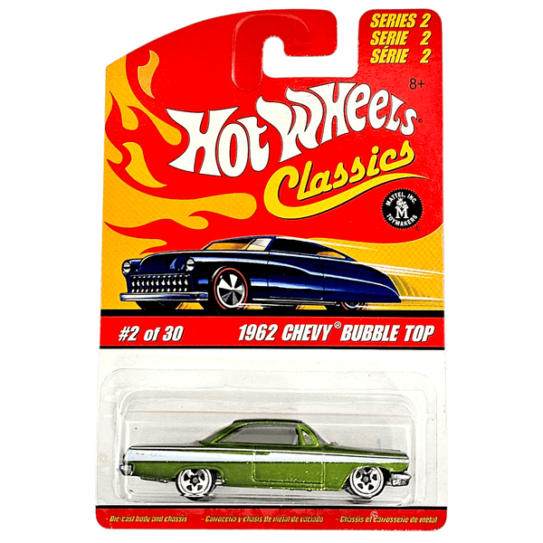 Hot Wheels - 1962 Chevy Bubble Top - 2006 Classics Series 2 - Top CollectiblesDiecastHot Wheels