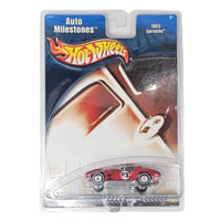 Hot Wheels - 1963 Corvette - 2002 Auto Milestones Series - Top CollectiblesDiecastHot Wheels