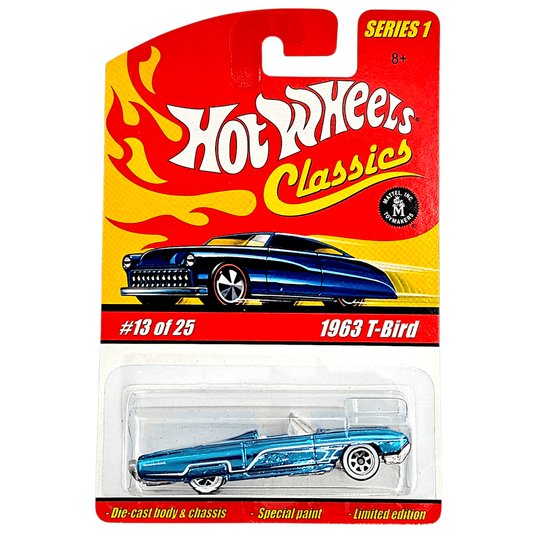 Hot Wheels - 1963 T - Bird - 2005 Classics Series 1 - Top CollectiblesDiecastHot Wheels