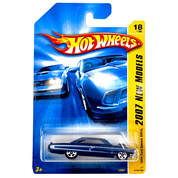 Hot Wheels - 1964 Ford Galaxie 500XL - 2007 - Top CollectiblesDiecastHot Wheels