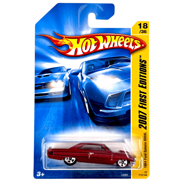 Hot Wheels - 1964 Ford Galaxie 500XL - 2007 - Top CollectiblesDiecastHot Wheels