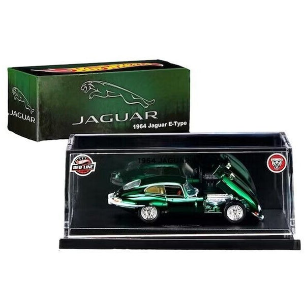 Hot Wheels - 1964 Jaguar E - Type - 2023 *Red Line Club Exclusive* - Top CollectiblesDiecastHot Wheels