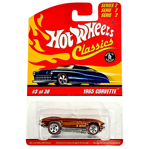 Hot Wheels - 1965 Corvette - 2006 Classics Series 2 - Top CollectiblesDiecastHot Wheels