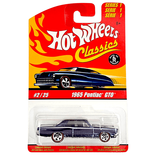 Hot Wheels - 1965 Pontiac GTO - 2005 Classics Series 1 - Top CollectiblesDiecastHot Wheels