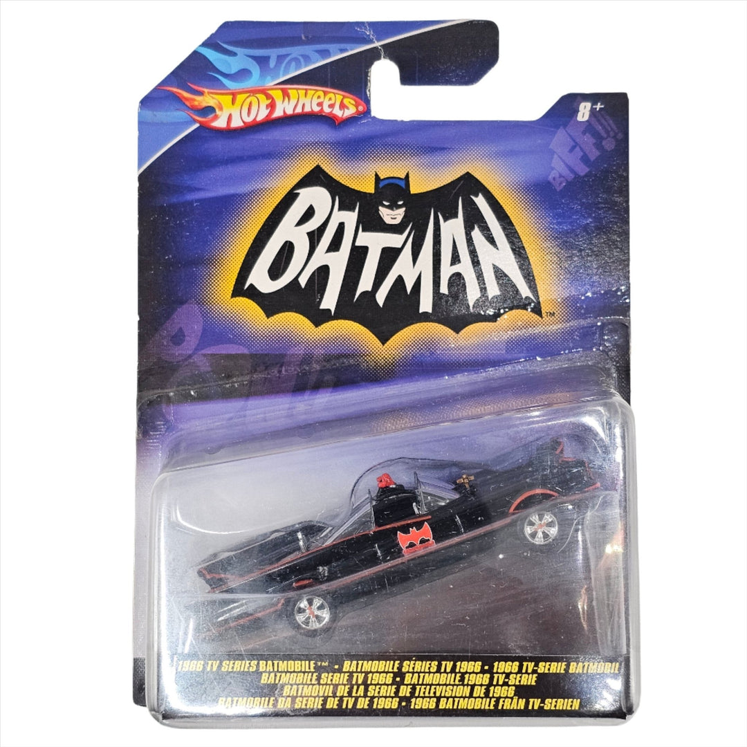 Hot Wheels - 1966 TV Series Batmobile - 2007 Batman Series *1:50 Scale* - Top CollectiblesDiecastHot Wheels
