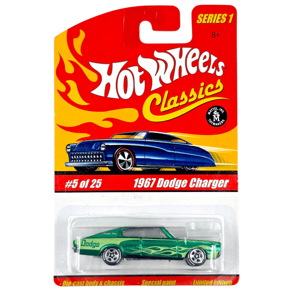 Hot Wheels - 1967 Dodge Charger - 2005 Classics Series 1 - Top CollectiblesDiecastHot Wheels