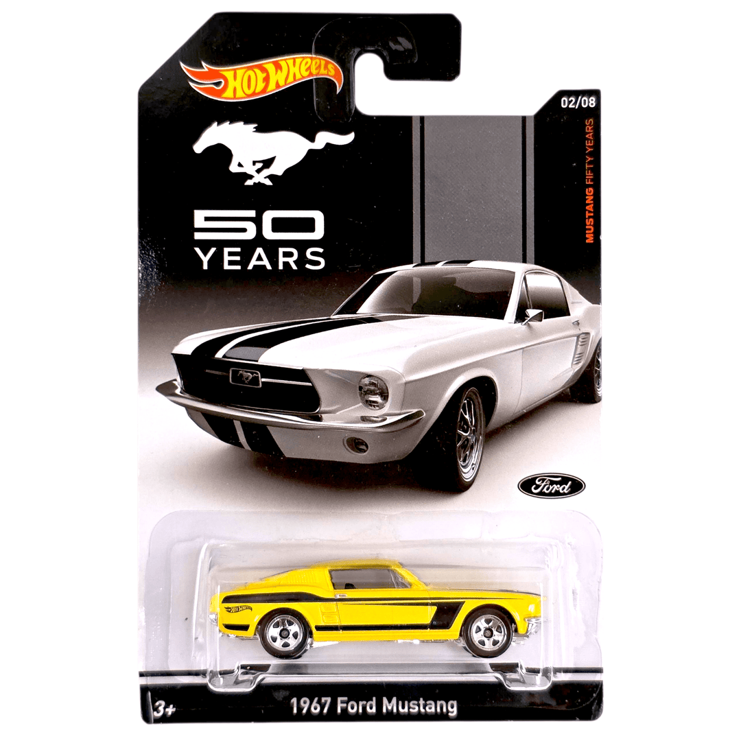 Hot Wheels - 1967 Ford Mustang - 2014 Mustang 50 Years Series - Top CollectiblesDiecastHot Wheels
