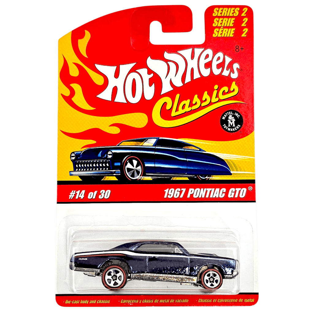 ミニカー Hot WHeels Classics 1967 PONTIAC GTO Hot Wheels - 1967 Pontiac GTO - 2006 Classics Series 2 – Top