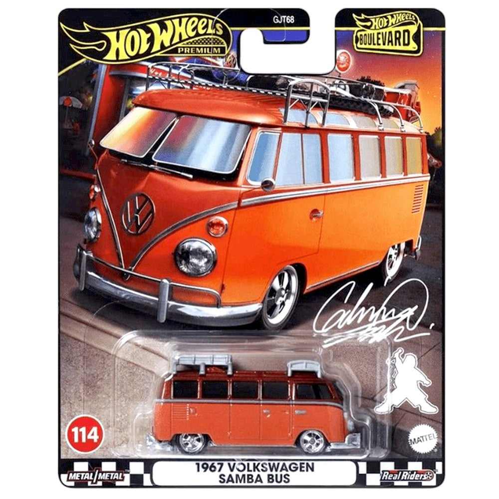 Hot Wheels - 1967 Volkswagen Samba Bus - 2024 Hot Wheels Boulevard Series