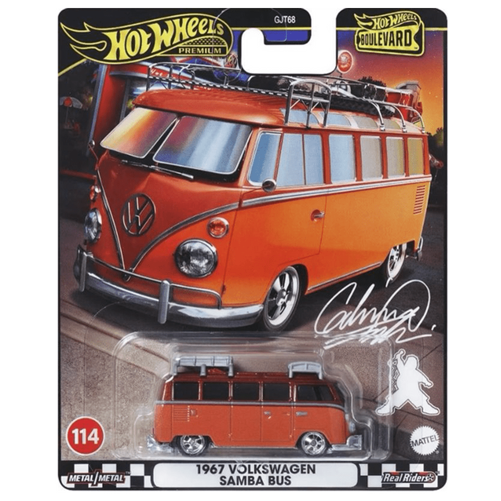 Hot Wheels - 1967 Volkswagen Samba Bus - 2024 Hot Wheels Boulevard Series - Top CollectiblesDiecastHot Wheels