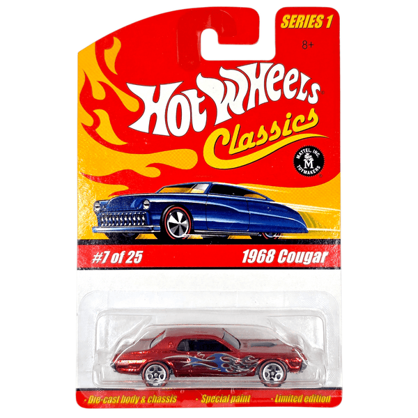 Hot Wheels - 1968 Cougar - 2005 Classics Series 1 - Top CollectiblesDiecastHot Wheels