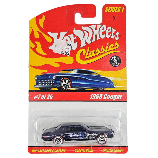 Hot Wheels - 1968 Cougar - 2005 Classics Series 1 - Top CollectiblesDiecastHot Wheels