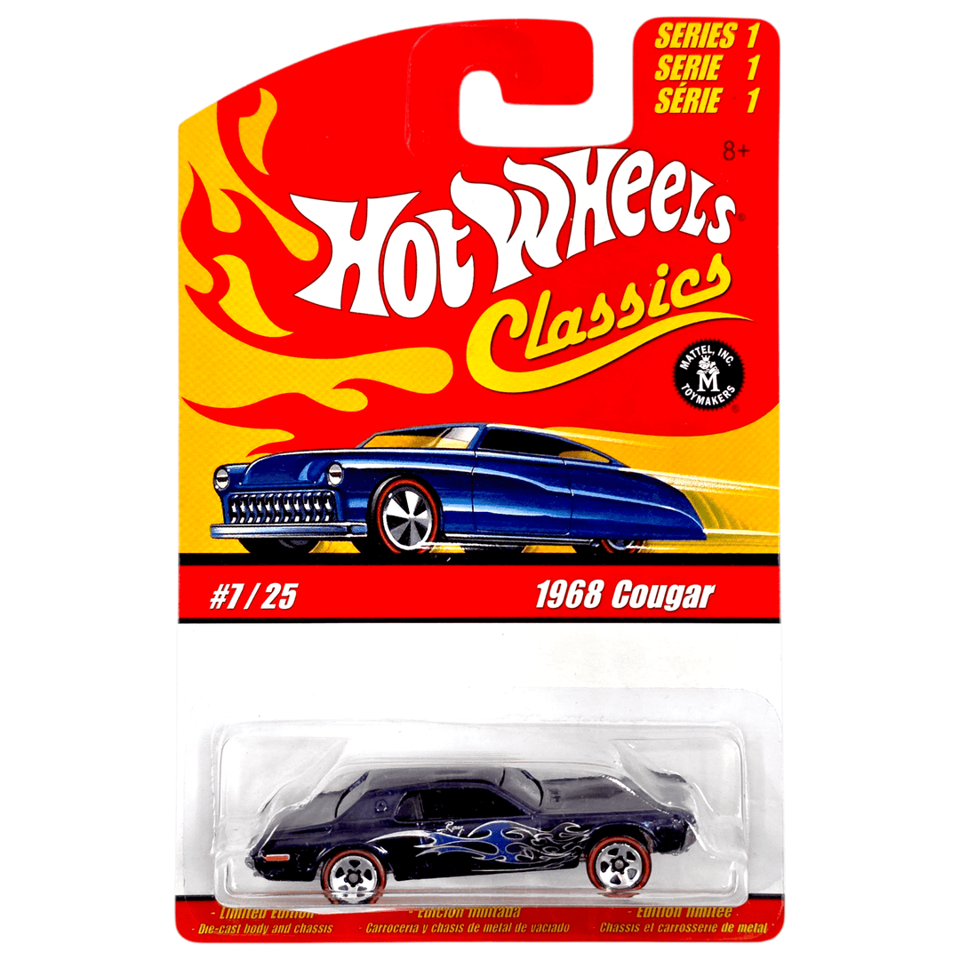 Hot Wheels - 1968 Cougar - 2005 Classics Series 1 - Top CollectiblesDiecastHot Wheels